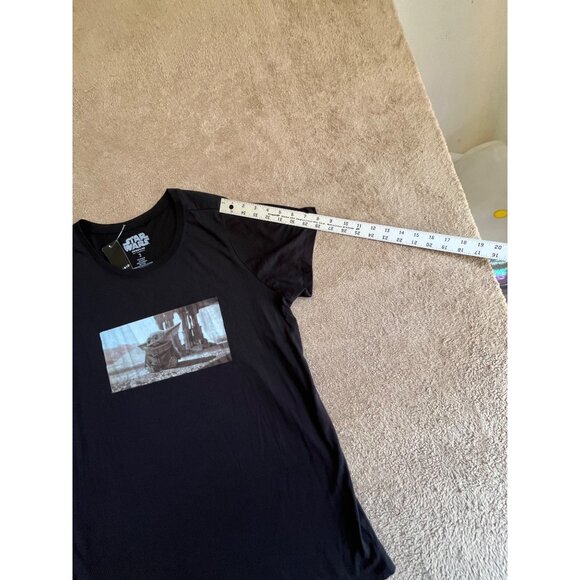 Star Wars Mandalorian Grogu Womens T-Shirt By Torrid Black Graphic Tee Size 3XL - Picture 7 of 11